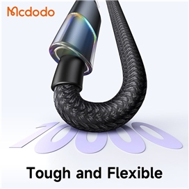 کابل شارژ لایتنینگ 1.2 متر مک دودو Mcdodo Colorful Lights Lightning Cable CA-8170