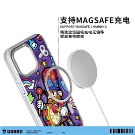 قاب برند اوجی برو OGBRO مدل Family head rabbit مناسب برای Apple iPhone 16 Pro