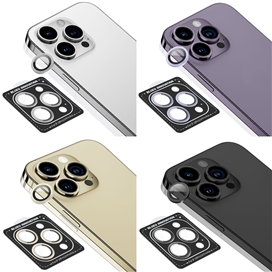 رینگ محافظ لنز آیفون BLUEO Metal Frame Lens Protector Glass مناسب برای Apple iPhone 15 Plus