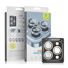 رینگ محافظ لنز آیفون BLUEO Metal Frame Lens Protector Glass مناسب برای Apple iPhone 15 Plus