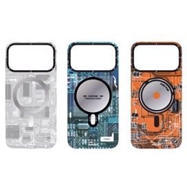 قاب یانگ کیت Youngkit Technology Futuristic Circuit Upgraded Anti-Drop Impact Series مناسب برای Apple iPhone 17