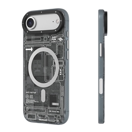قاب یانگ کیت Youngkit Technology Futuristic Circuit Upgraded Anti-Drop Impact Series مناسب برای Apple iPhone 17 Air