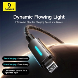 کابل تایپ سی به لایتنینگ 20 وات یک متری بیسوس BASEUS CB000146 Lit