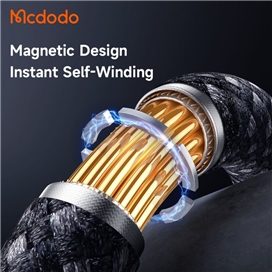 کابل تایپ سی به لایتننیگ با بدنه مگنتی مک دودو Mcdodo Magnetic Self Winding CA-2010
