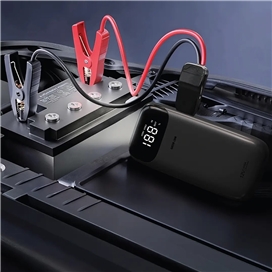 پاوربانک و جامپ استارتر خودرو 10000 میلی آمپر گرین لاین Green Lion Flex Power GNFLXJUMP10GY