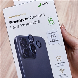 محافظ لنز دوربین برند جی سی پال JCPAL مدل Preserver مناسب برای Apple iPhone 17