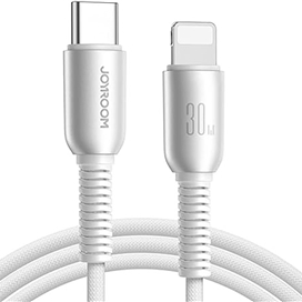 کابل شارژ تایپ سی به لایتنینگ 1.2 متر جویروم Joyroom Type-C To Lightning 1.2M Data Cable S-A51