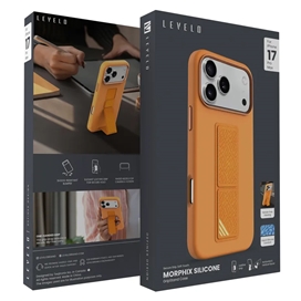 قاب ضد ضربه لولو Levelo مدل استند دار مناسب برای Apple iPhone 17 Pro Max