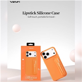 قاب برند ووی مدل Vawi lipstick silicone case مناسب برای Apple iPhone 17 Pro