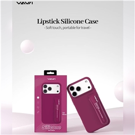 قاب برند ووی مدل Vawi lipstick silicone case مناسب برای Apple iPhone 17 Pro
