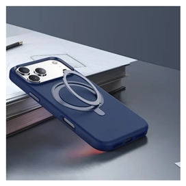 قاب مگسیف MagSafe ضد ضربه لولو Levelo مدل استند دار Iris Pro مناسب برای Apple iPhone 17 Pro Max