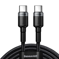 کابل دو سر تایپ سی 100 وات 2 متر بیسوس Baseus Cafule PD2.0 Flash Charging Cable CATKLF-ALG1