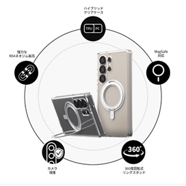 قاب گوشی آراری مدل Duple M Stand مناسب Galaxy S25 Ultra
