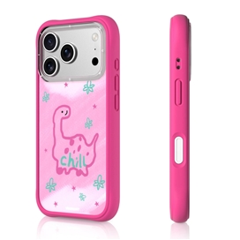 قاب برند یانگ کیت مدل Youngkit Flower Dino مناسب برای Apple iPhone 17 Pro Max