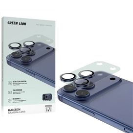 محافظ لنز دوربین برند گرین لاین مدل Kanzen Clear مناسب برای گوشی موبایل اپل Apple iPhone 17 Pro Max