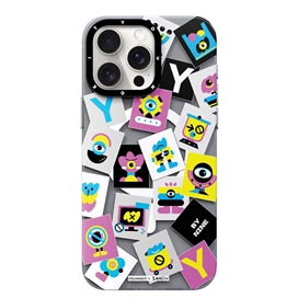 قاب YOUNGKIT یانگکیت White S.Nine Colorful Eyes Magsafe Series مناسب برای Apple iPhone 14 Pro Max