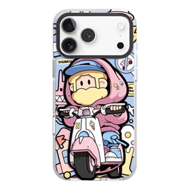 قاب برند OGBRO اوجی برو مدل Cycling Holidays Series مناسب برای Apple iPhone 17 Pro Max