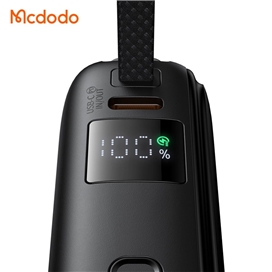 پاوربانک 10000 مک دودو Mcdodo MC-2550 توان 22.5 وات با کابل متصل