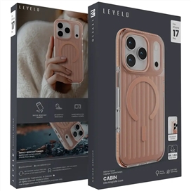 قاب برند لولو مدل Levelo Cabin Magsafe Case مناسب برای Apple iPhone 17 Pro Max