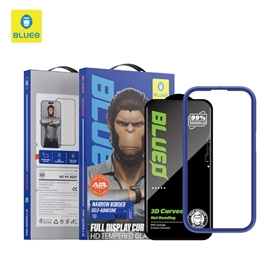 گلس محافظ صفحه برند بلو مدل Blueo full Display Curved Edge HD Temperd Glass مناسب برای Apple iPhone 16 Pro Max