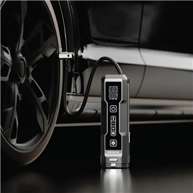 جامپ استارت و پمپ باد و جارو شارژِی پرودو Porodo Ignatov Jump Starter & Air Pump with Handheld Vacuum PDJS41BK