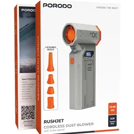 جت فن پرودو Porodo Rushjet Cordless Dust Blower PDMENGZ1GD