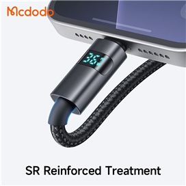 کابل لایتنینگ به Type-C مک دودو Mcdodo CA-6570 دارای قطع کن خودکار طول 1.2 متر توان 30 وات
