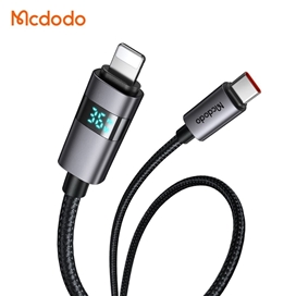 کابل لایتنینگ به Type-C مک دودو Mcdodo CA-6570 دارای قطع کن خودکار طول 1.2 متر توان 30 وات