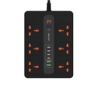 چند راهی برق پرودو PORODO Multi-Port Super Hub PD-FWCH009