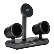 اسپیکر و شارژر وایرلس مگسیف پرودو Porodo Speaker Charging Dock FWCH050