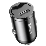 شارژر فندکی دو پورت 30 وات بیسوس Baseus Tiny Star U+C Mini Car Charger VCHXX-UC