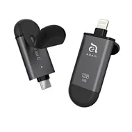 فلش مموری 128 گیگ برند آدام المنتس مدل Adam Elements iKlips C 128GB