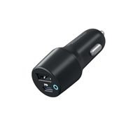 شارژر فندکی Car Charger پاورولوجی Powerology مدل 47 وات 47W به همراه کابل Type-C مدل PCCSR004-U