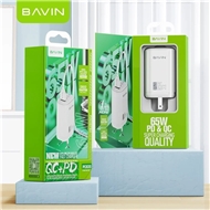 شارژر دیواری باوین Bavin PC835 GaN توان 65 وات