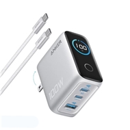 اداپتور 100 وات انکر مدل Anker Charger 3 Port 100W GaN II Fast Charging B121B