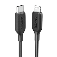کابل تایپ سی به لایتنینگ نسل پنجم انکر  Anker 541 USB-C to Lightning Cable (30 cm)