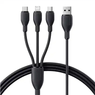 کابل سه سر 1.3 متر بیسوس Baseus 3.5A Ultra-Fast Charging Cable CB000161