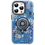 قاب YOUNGKIT یانگ کیت Camouflage Circuit Strong Anti Drop Impact Series Blue مناسب برای Apple iPhone 14 Pro