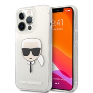 گارد ژله ای اکلیلی iPhone 13 Pro طرح Karl Lagerfeld مدل Karl Head