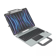 کیف کلاسوری کیبورد دار نیلکین مدل Bumper Go Keyboard مناسب برای تبلت اپل  iPad Pro 12.9 2022 / 2021 / 2020