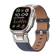 بند چرمی G-Tech Vintage Leather برای اپل واچ (44/45/46/49mm)