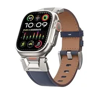 بند چرمی G-Tech Vintage Leather برای اپل واچ (44/45/46/49mm)