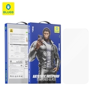 گلس محافظ صفحه برند بلو شفاف بدون حاشیه مدل Blueo Antistatic Dustproof Tempered Glass مناسب برای Apple iPhone 17 Pro