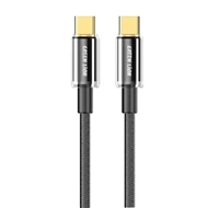 کابل شارژ دو سر تایپ سی 1 متر گرین لاین Green Lion USB-C to USB-C Tough Cable GNTPTGH60CTCBK