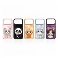 قاب برند نیمی مدل Nimmy Big Eye Cute Pet Case Series مناسب برای Apple iPhone 18 Pro Max