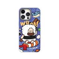 قاب OGBRO اوجی برو Food Partner Series Swett Shrimp Sushi مناسب برای Apple iPhone 16 Pro