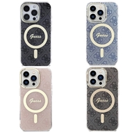 قاب اورجبنال برند گس Guess Magsafe IML Hard Case مناسب برای Apple iPhone 16 Pro Max