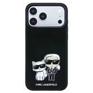 قاب کارل لاگرفلد Karl Lagerfel Smooth MagSafe PU Karl & Choupette Bodies Sketch مناسب برای Apple iPhone 18 Pro Max