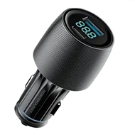 شارژر فندکی 2 پورت 83 وات با کابل همراه پاورولوژی Powerology Velox 83W Dual-Port Car Charger PCCSR020C