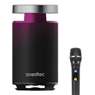 اسپیکر بلوتوثی به همراه میکروفون ساندتک پرودو Porodo Soundtec Tiesto Portable Karaoke Speaker PDSTGW62BK